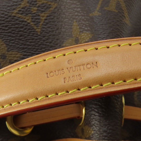 LOUIS VUITTON Handbag M81266 Monogram canvas Brown Nano Noe Women Used Authentic