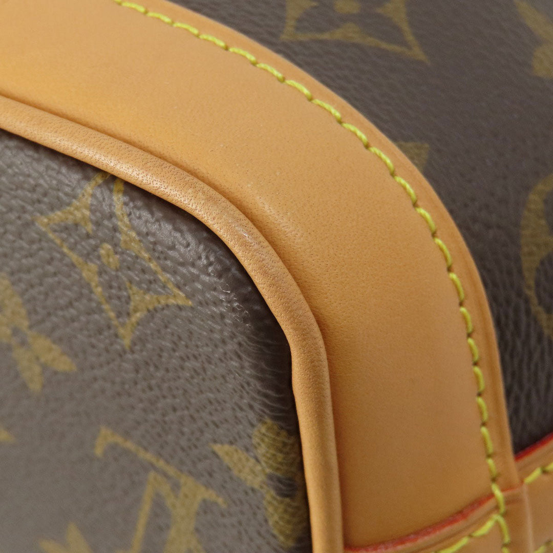 LOUIS VUITTON Handbag M81266 Monogram canvas Brown Nano Noe Women Used Authentic