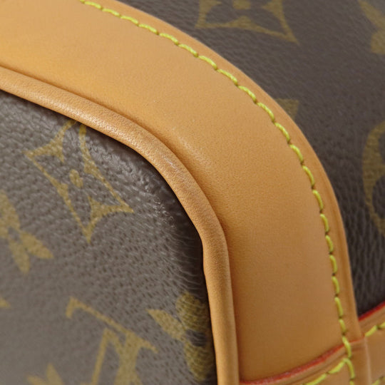 LOUIS VUITTON Handbag M81266 Monogram canvas Brown Nano Noe Women Used Authentic