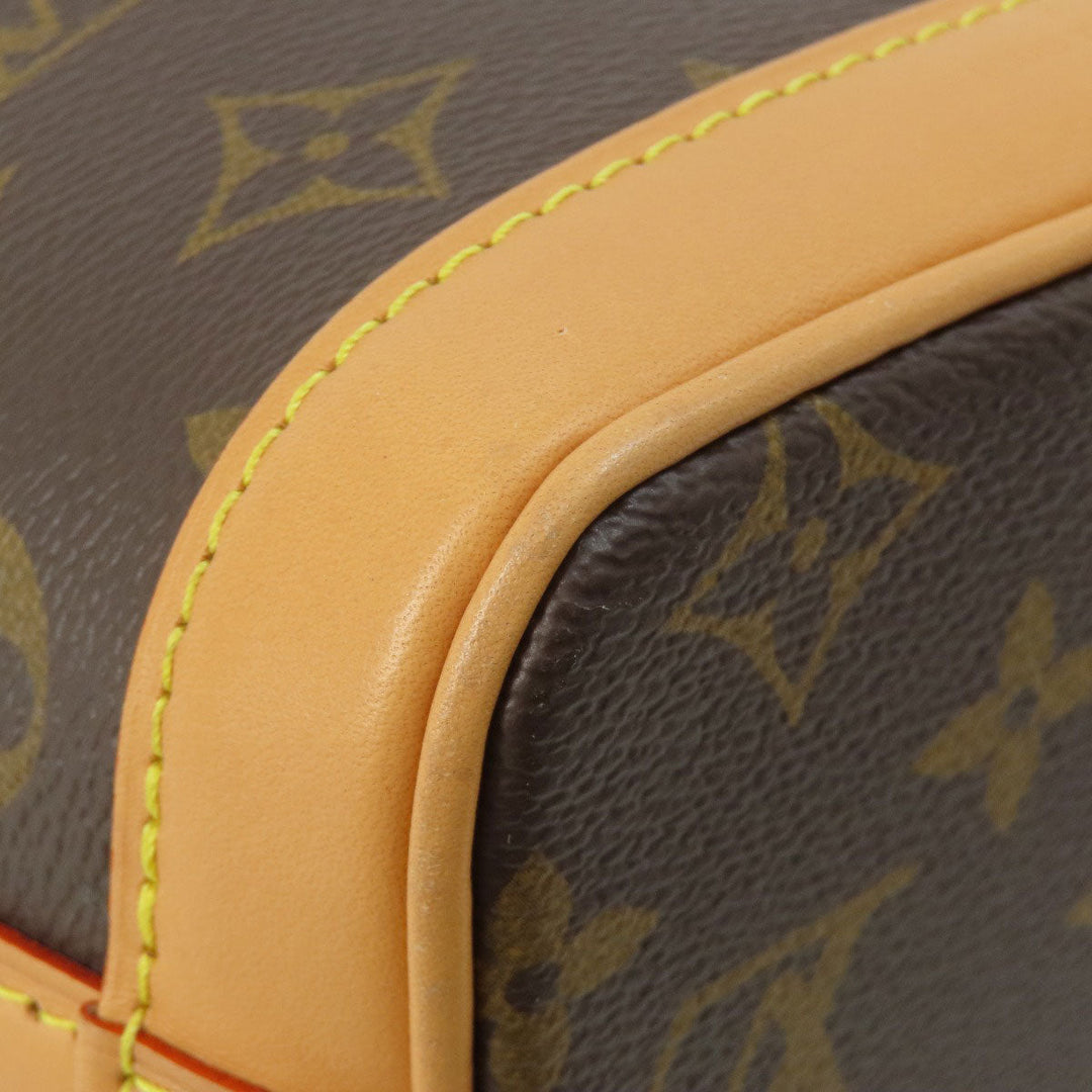 LOUIS VUITTON Handbag M81266 Monogram canvas Brown Nano Noe Women Used Authentic