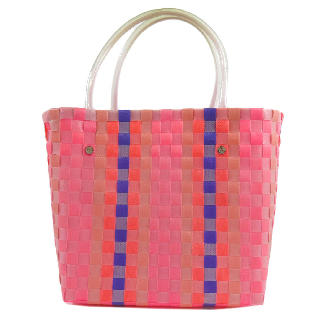 MARNI Handbag polypropylene pink Market bag Women Used Authentic