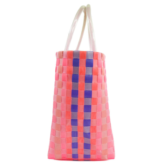 MARNI Handbag polypropylene pink Market bag Women Used Authentic
