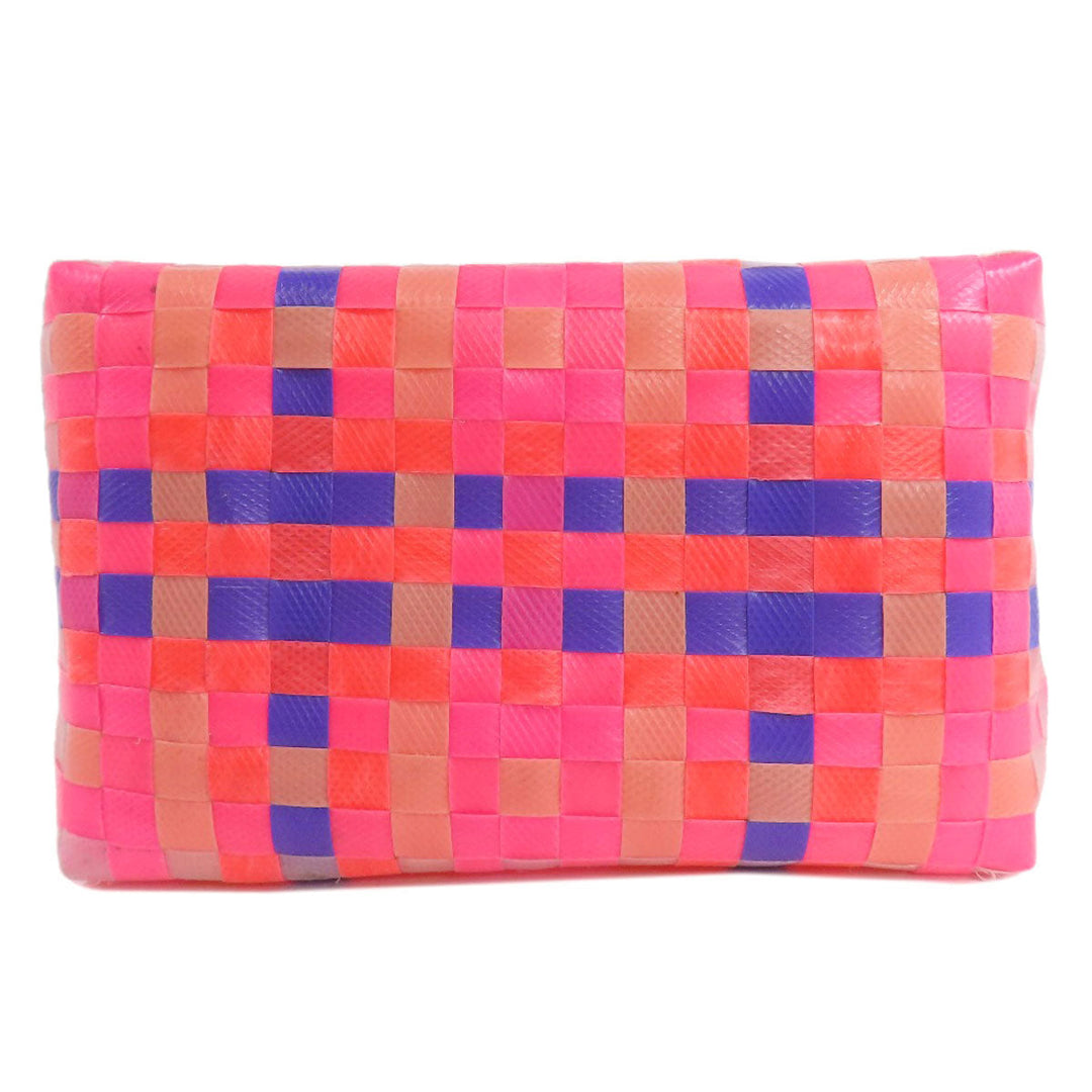 MARNI Handbag polypropylene pink Market bag Women Used Authentic