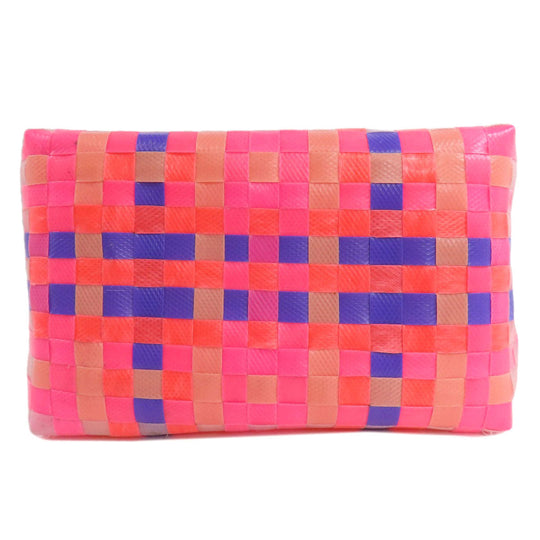 MARNI Handbag polypropylene pink Market bag Women Used Authentic