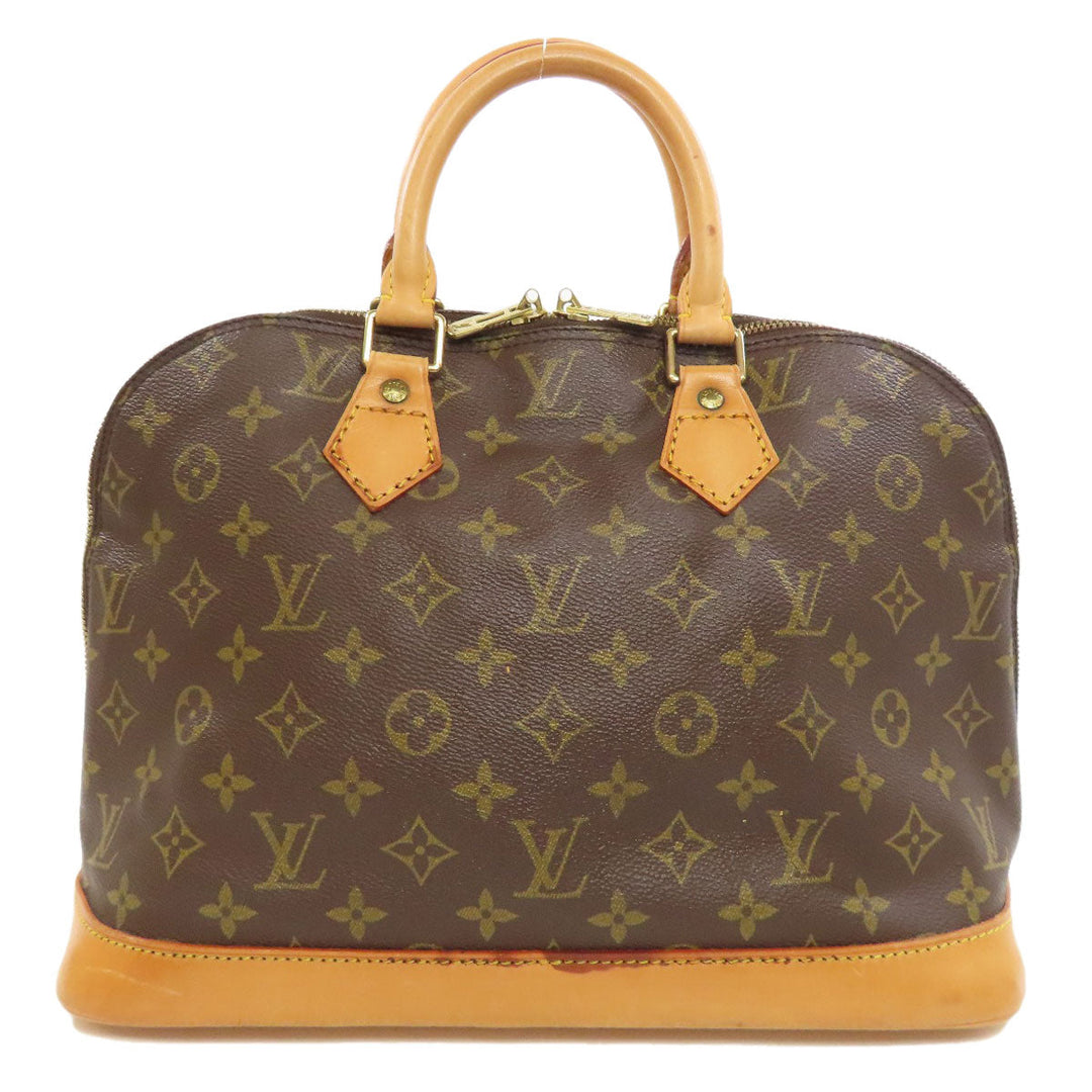 LOUIS VUITTON Handbag M51130 Monogram canvas Brown Alma