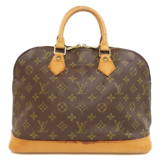 LOUIS VUITTON Handbag M51130 Monogram canvas Brown Alma