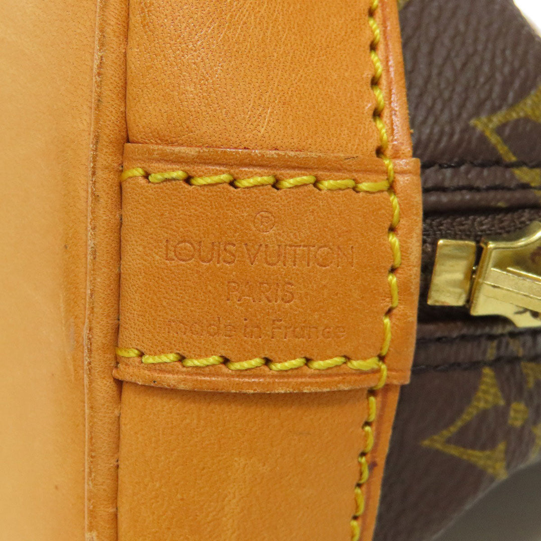 LOUIS VUITTON Handbag M51130 Monogram canvas Brown Alma