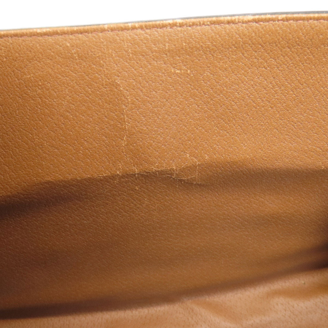 BALLY Handbag leather black 2WAY Women Used Authentic