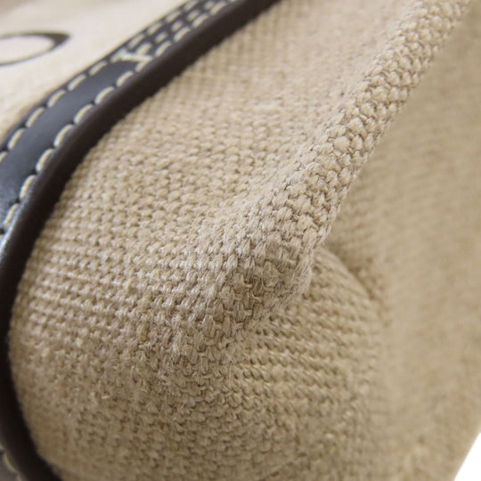 Chloe Handbag canvas beige Woody Mini 2WAY