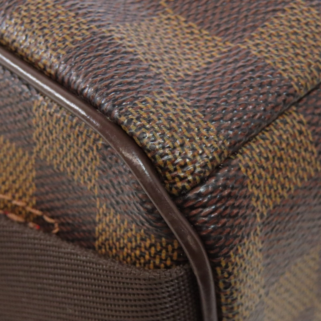 LOUIS VUITTON Shoulder Bag N41442 Damier canvas Brown Olaf PM Women Used Authentic