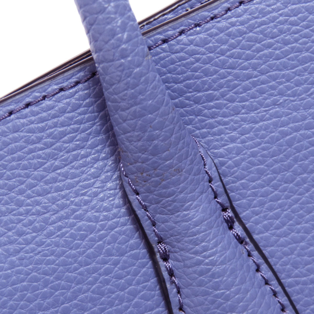 Kate Spade Tote Bag leather blue 2WAY Women Used Authentic