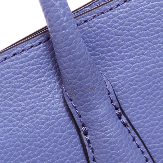 Kate Spade Tote Bag leather blue 2WAY Women Used Authentic