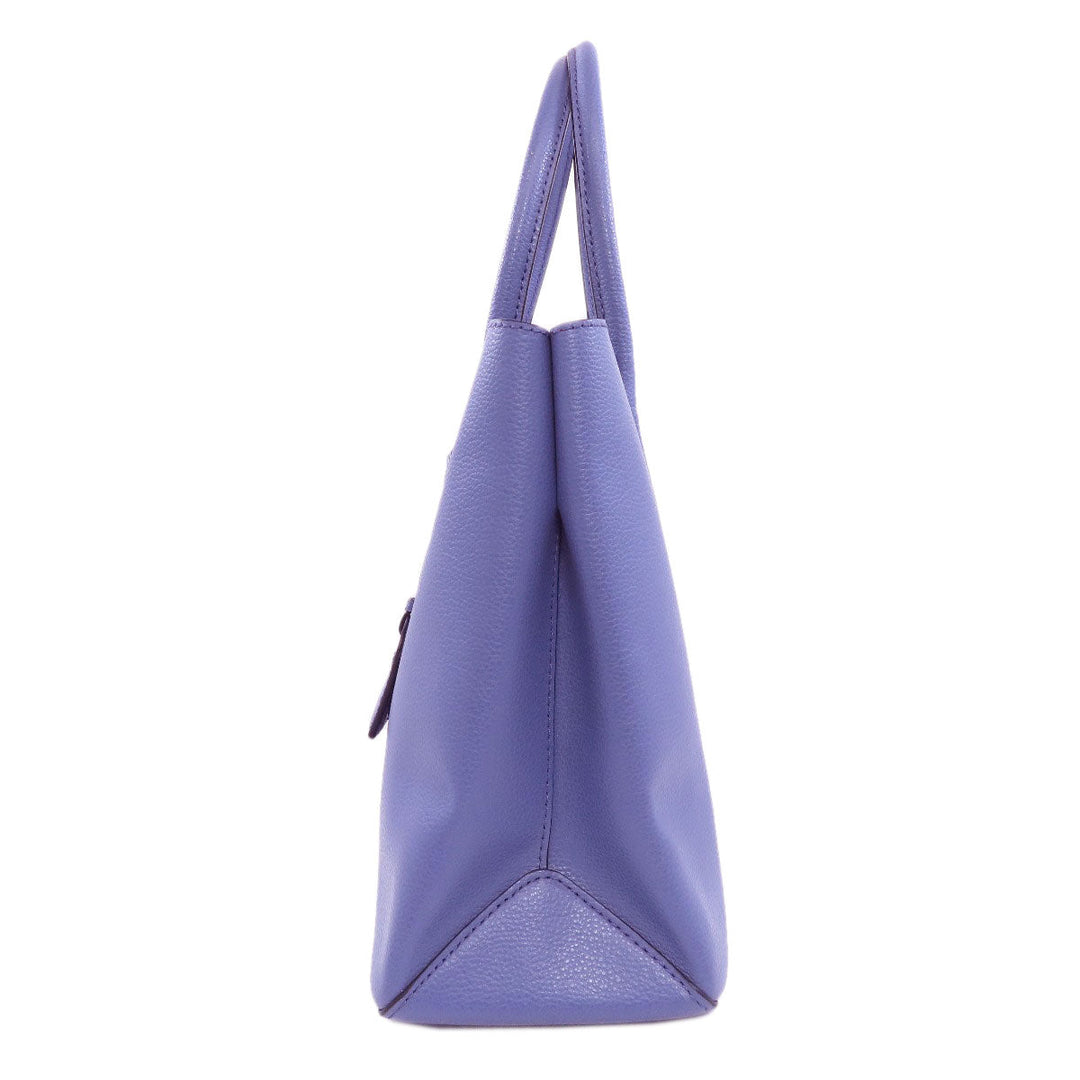Kate Spade Tote Bag leather blue 2WAY Women Used Authentic