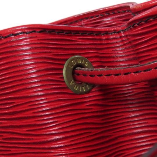 LOUIS VUITTON Shoulder Bag M44107 Epi Red Petit Noe Women Used Authentic