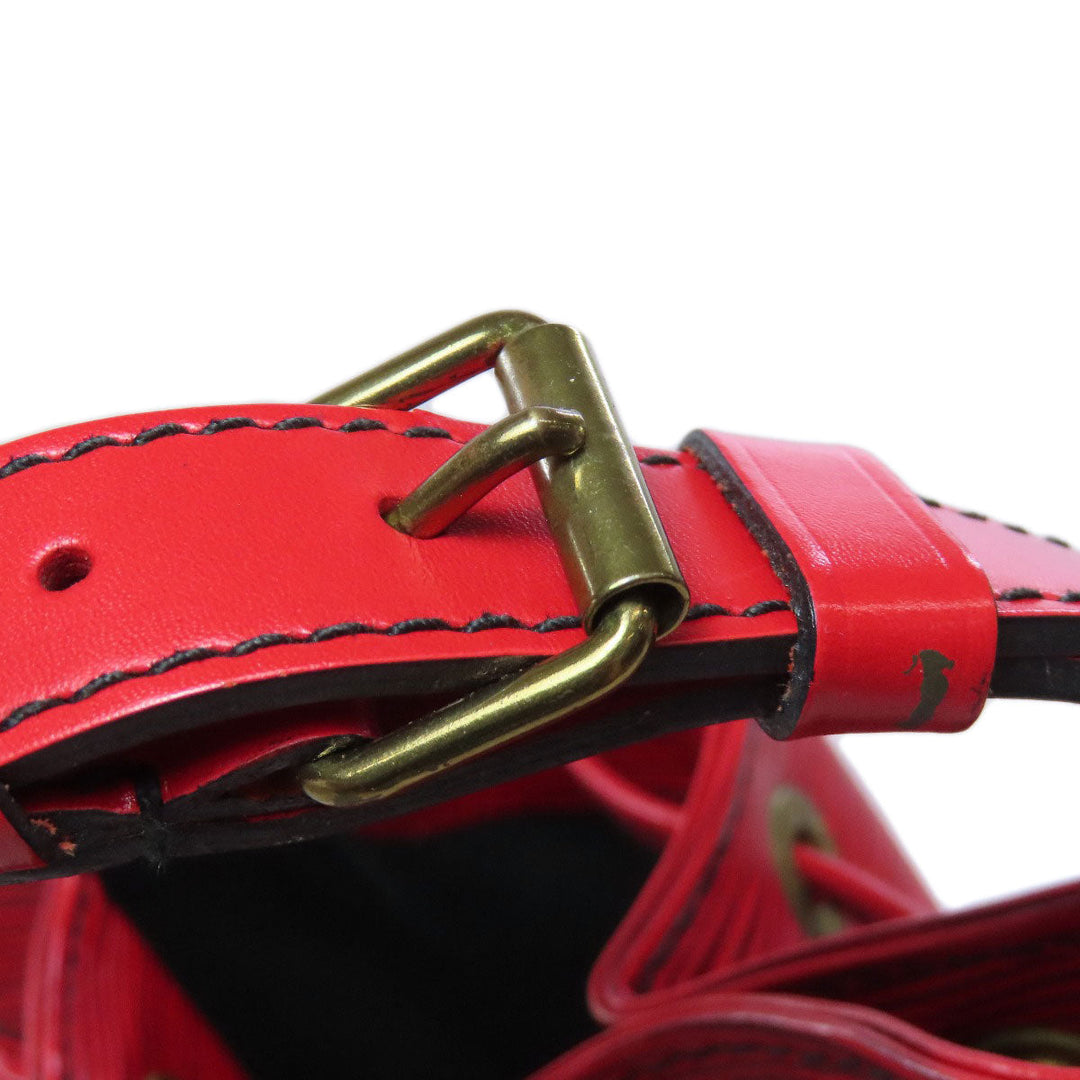 LOUIS VUITTON Shoulder Bag M44107 Epi Red Petit Noe Women Used Authentic