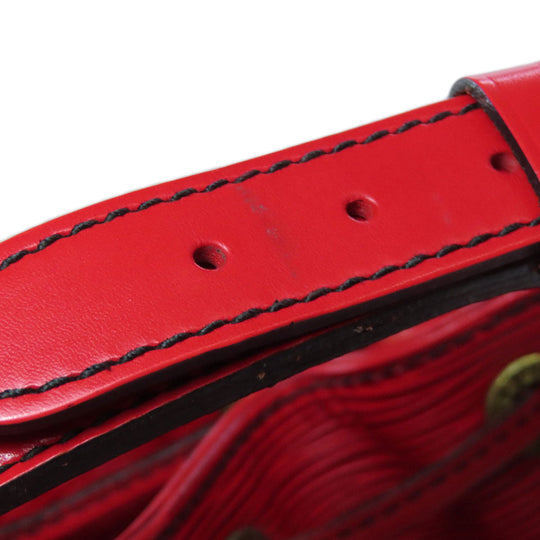LOUIS VUITTON Shoulder Bag M44107 Epi Red Petit Noe Women Used Authentic