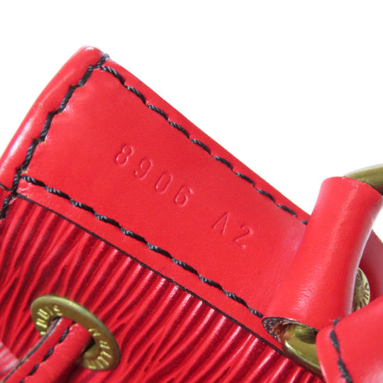 LOUIS VUITTON Shoulder Bag M44107 Epi Red Petit Noe Women Used Authentic