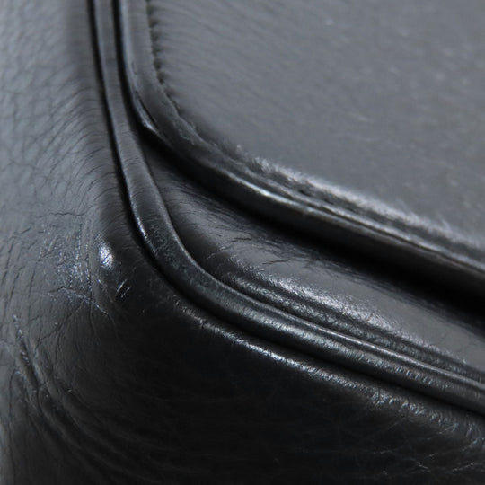 BALENCIAGA Shoulder Bag 537387 leather black Every day Women Used Authentic