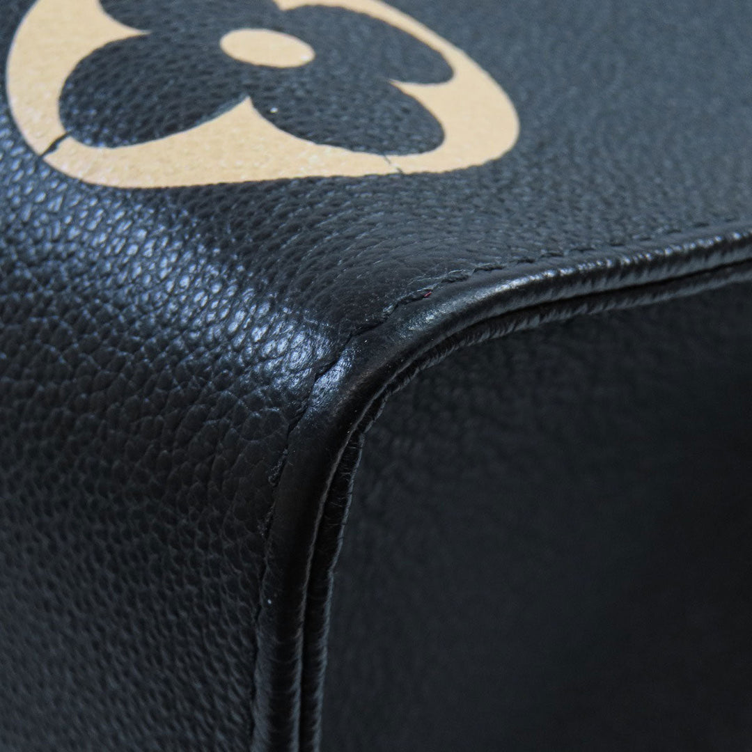 LOUIS VUITTON Tote Bag M45495 Ann Platt black On the Go MM Women Used Authentic