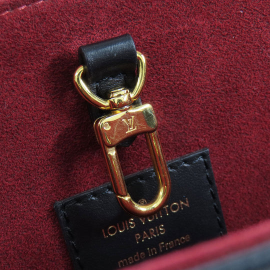 LOUIS VUITTON Tote Bag M45495 Ann Platt black On the Go MM Women Used Authentic