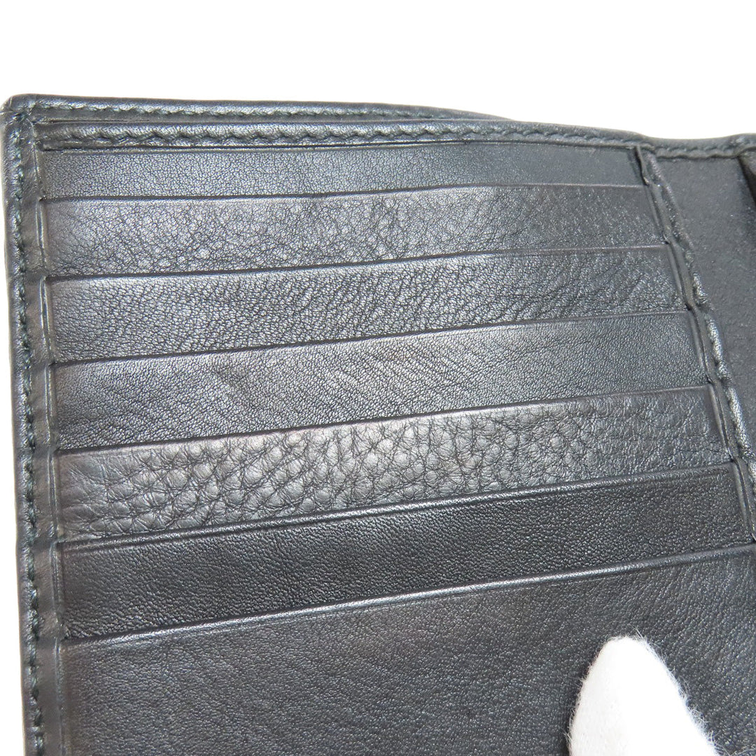 GUCCI Bifold Wallet 181669 canvas Brown GG Women Used Authentic