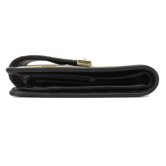GUCCI Bifold Wallet 181669 canvas Brown GG Women Used Authentic