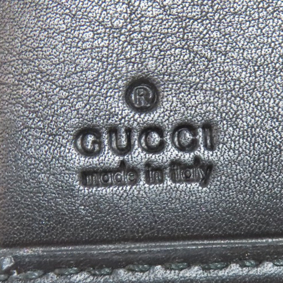 GUCCI Bifold Wallet 181669 canvas Brown GG Women Used Authentic