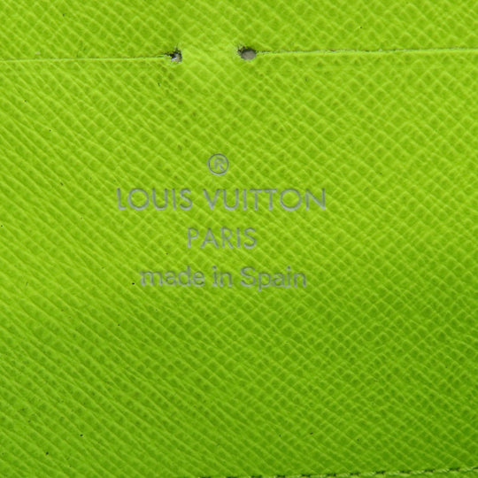 LOUIS VUITTON Long Wallet Purse M60244 Monogram multicolor black Zippy wallet Women Used Authentic