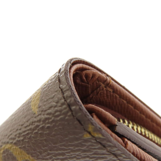 LOUIS VUITTON Long Wallet Purse M61730 Monogram canvas Brown Portonet Bie Tresol
