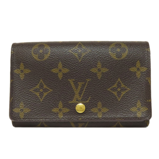 LOUIS VUITTON Long Wallet Purse M61730 Monogram canvas Brown Portonet Bie Tresol