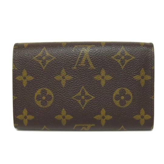 LOUIS VUITTON Long Wallet Purse M61730 Monogram canvas Brown Portonet Bie Tresol