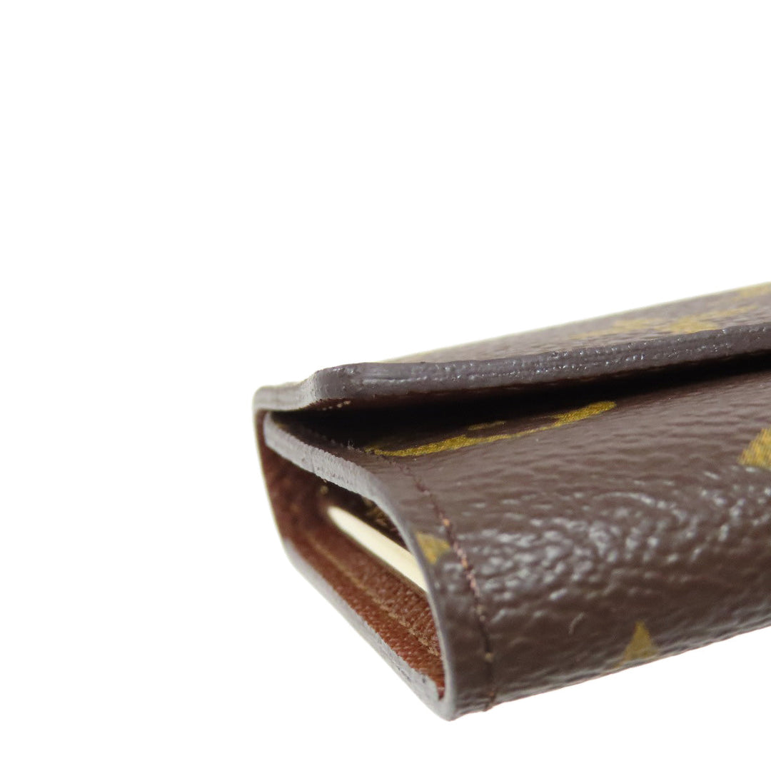LOUIS VUITTON Key case Key holder  M62630 Monogram canvas Brown Multicles6 Women(Unisex) Used Authentic