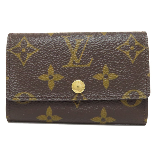 LOUIS VUITTON Key case Key holder  M62630 Monogram canvas Brown Multicles6 Women(Unisex) Used Authentic