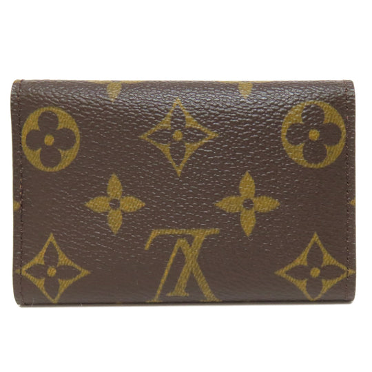 LOUIS VUITTON Key case Key holder  M62630 Monogram canvas Brown Multicles6 Women(Unisex) Used Authentic