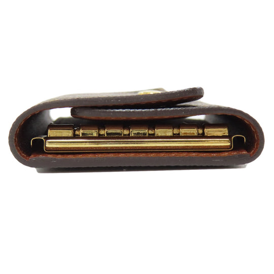 LOUIS VUITTON Key case Key holder  M62630 Monogram canvas Brown Multicles6 Women(Unisex) Used Authentic