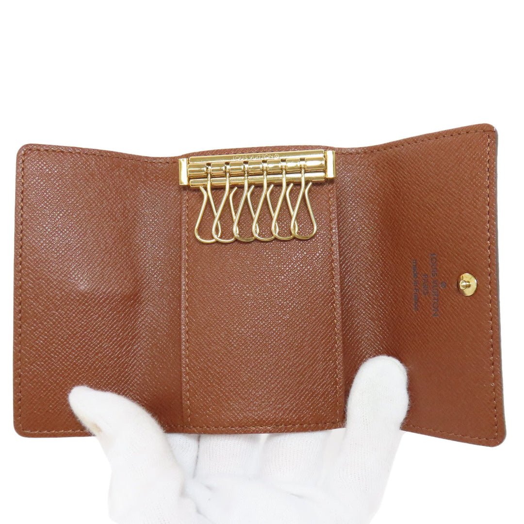 LOUIS VUITTON Key case Key holder  M62630 Monogram canvas Brown Multicles6 Women(Unisex) Used Authentic