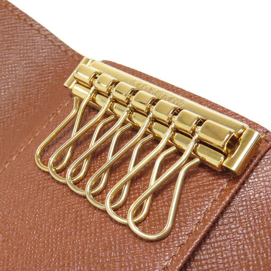 LOUIS VUITTON Key case Key holder  M62630 Monogram canvas Brown Multicles6 Women(Unisex) Used Authentic