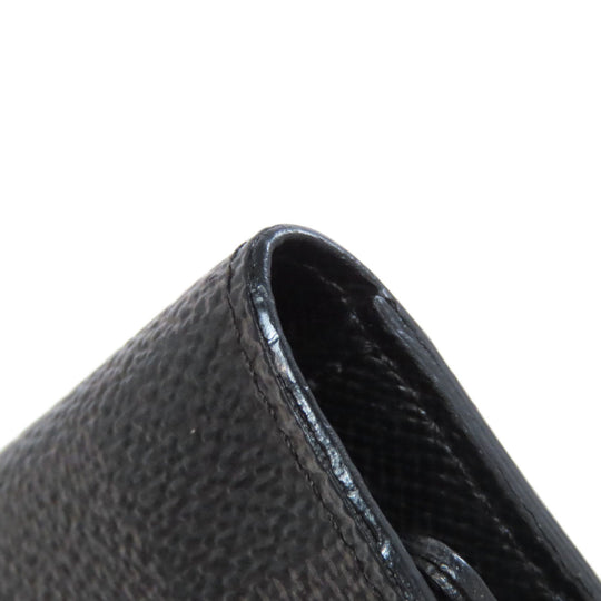 LOUIS VUITTON Key case Key holder M62662 Damier canvas black Multicles6