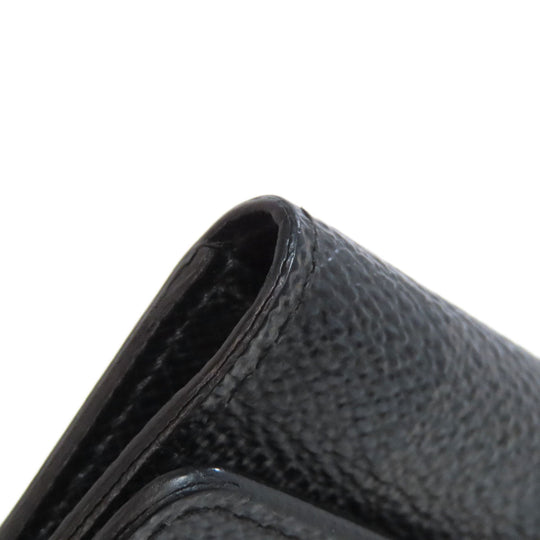 LOUIS VUITTON Key case Key holder M62662 Damier canvas black Multicles6