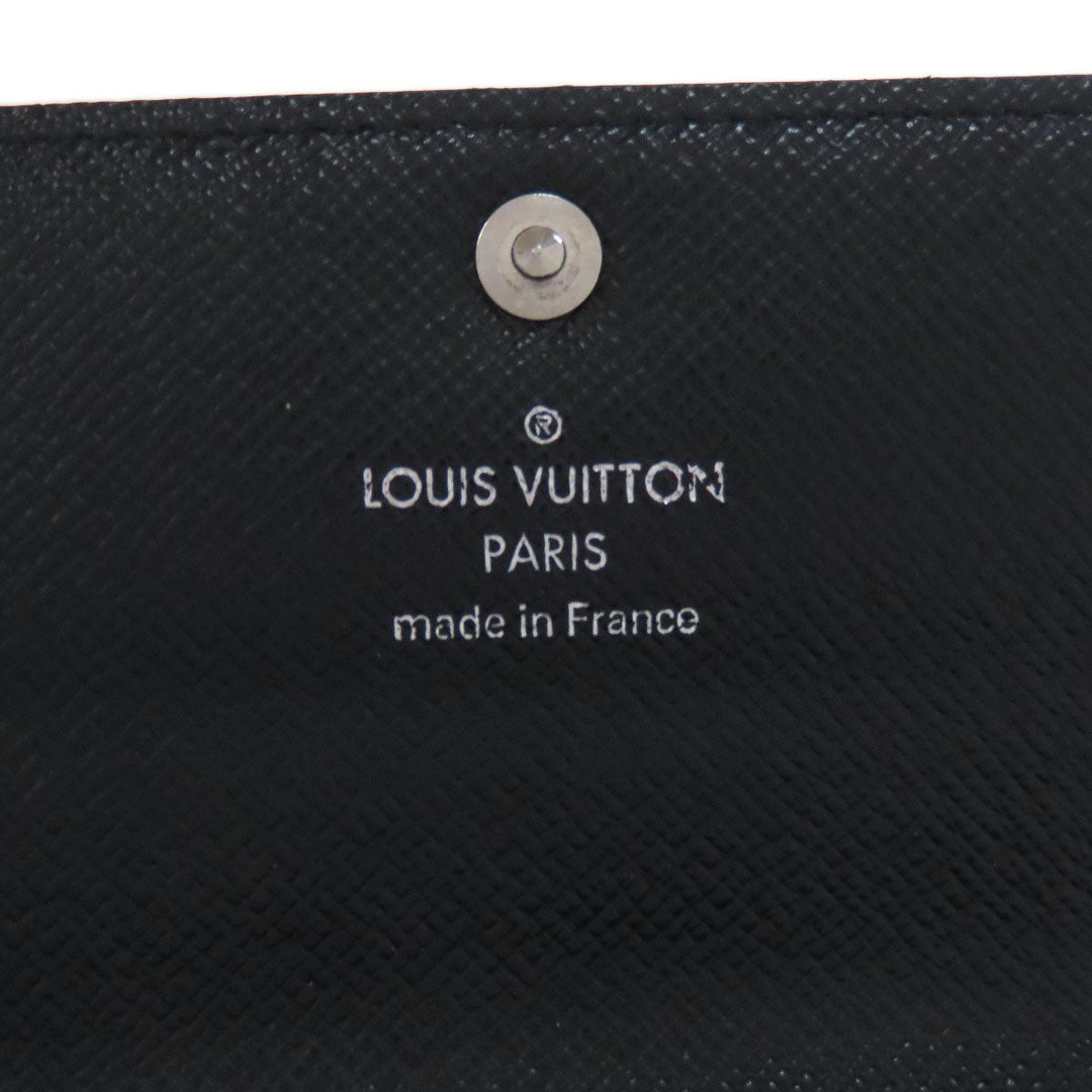 LOUIS VUITTON Key case Key holder M62662 Damier canvas black Multicles6