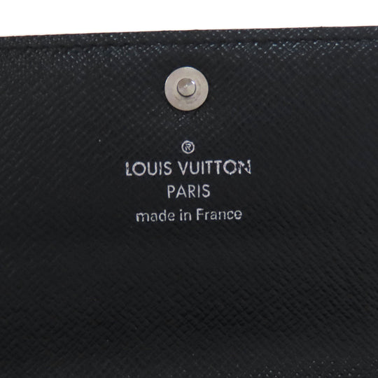 LOUIS VUITTON Key case Key holder M62662 Damier canvas black Multicles6