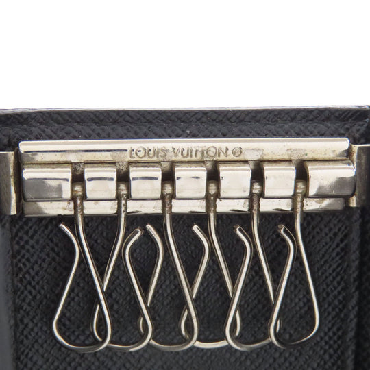 LOUIS VUITTON Key case Key holder M62662 Damier canvas black Multicles6