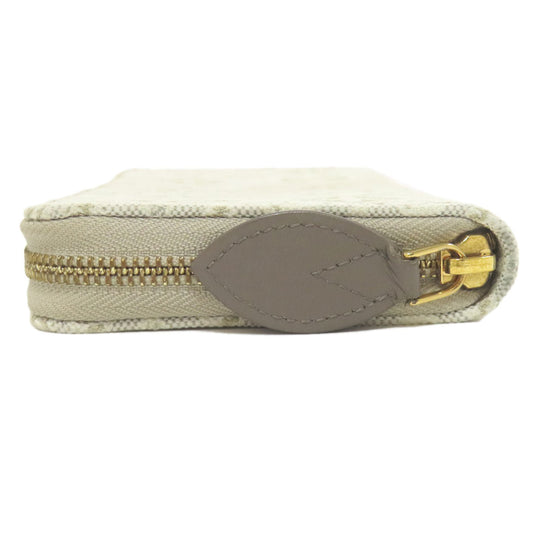 LOUIS VUITTON Long Wallet Purse M81172 Monogram Jaguar white Zippy Wallet SINCE1854 Women Used Authentic