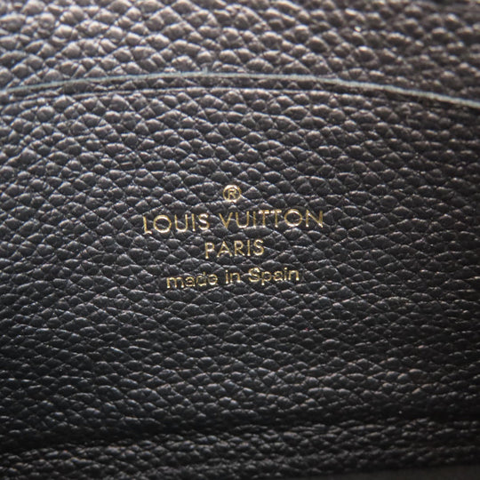 LOUIS VUITTON Shoulder Bag M68568 Ann Platt black Pochette double zip Women Used Authentic