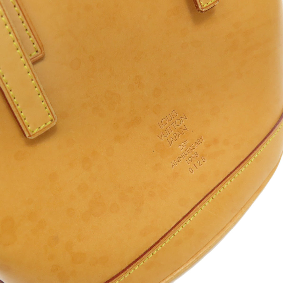LOUIS VUITTON Handbag M99070 Nume leather beige Nomad Marais Vingtiemme 20th Anniversary Women Used Authentic