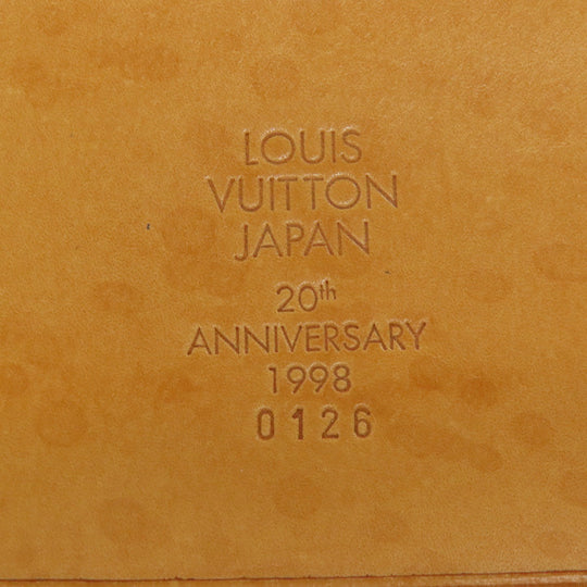 LOUIS VUITTON Handbag M99070 Nume leather beige Nomad Marais Vingtiemme 20th Anniversary Women Used Authentic