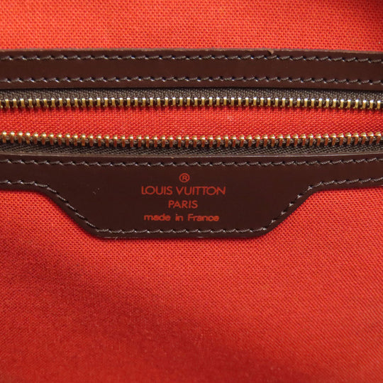 LOUIS VUITTON Boston Duffel bag N41454 Damier canvas Brown Norita 24 Women Used Authentic