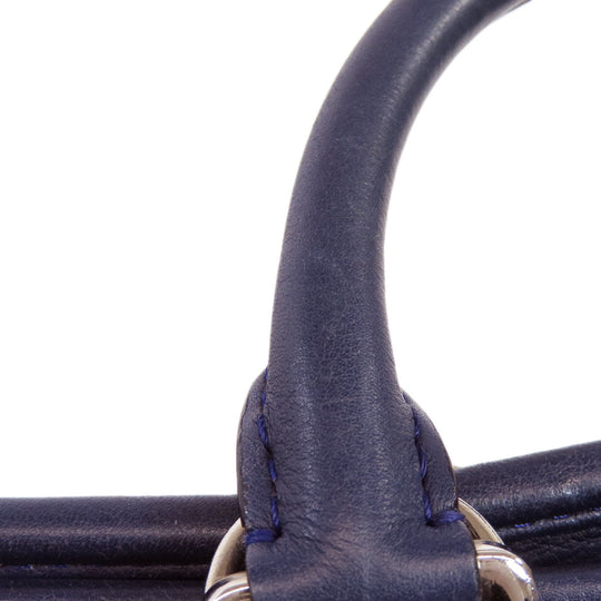 LOEWE Handbag Calfskin blue Amazona 2WAY