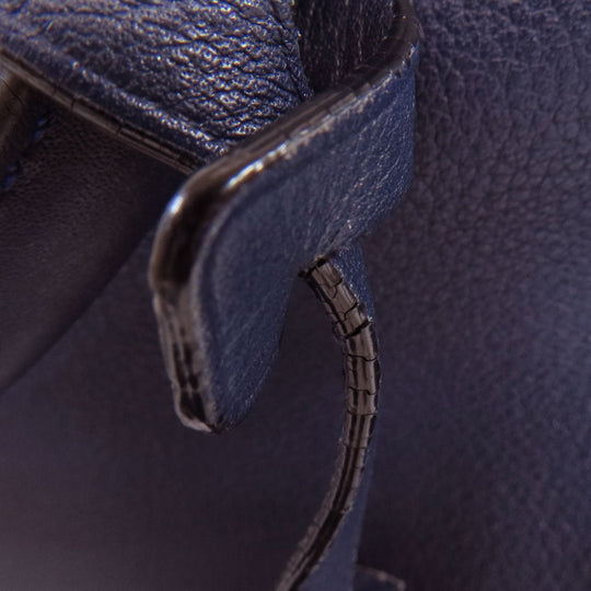 LOEWE Handbag Calfskin blue Amazona 2WAY