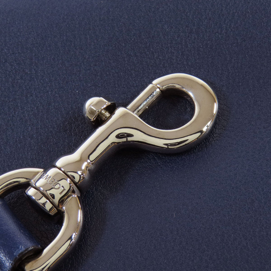 LOEWE Handbag Calfskin blue Amazona 2WAY